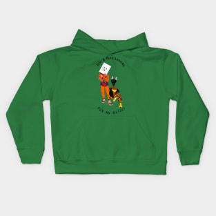 Just a plug looking for an outlet Kids Hoodie